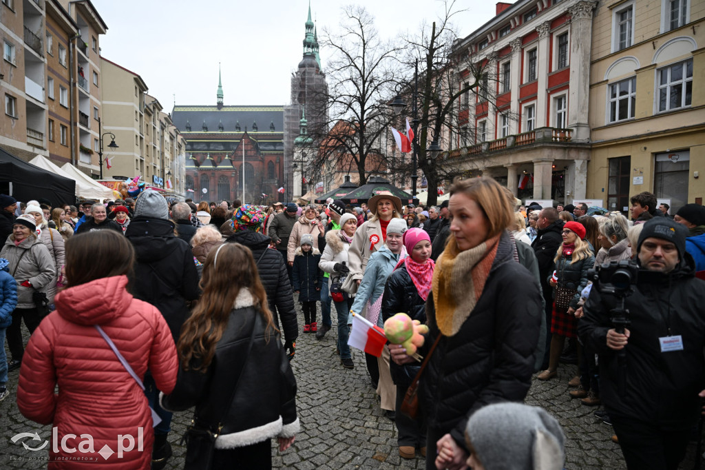 Legnica zatańczyła Poloneza dla Niepodległej