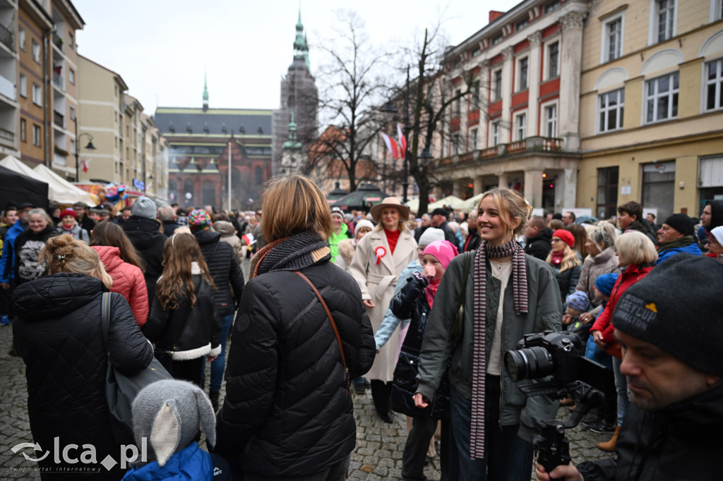 Legnica zatańczyła Poloneza dla Niepodległej