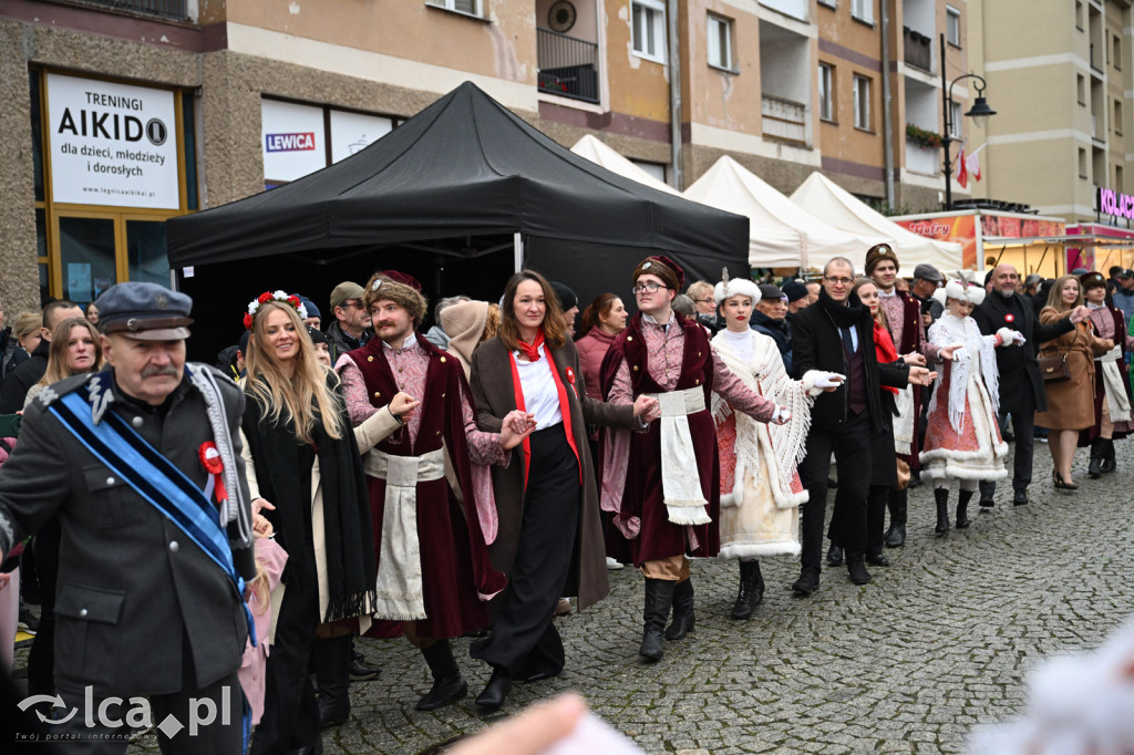 Legnica zatańczyła Poloneza dla Niepodległej