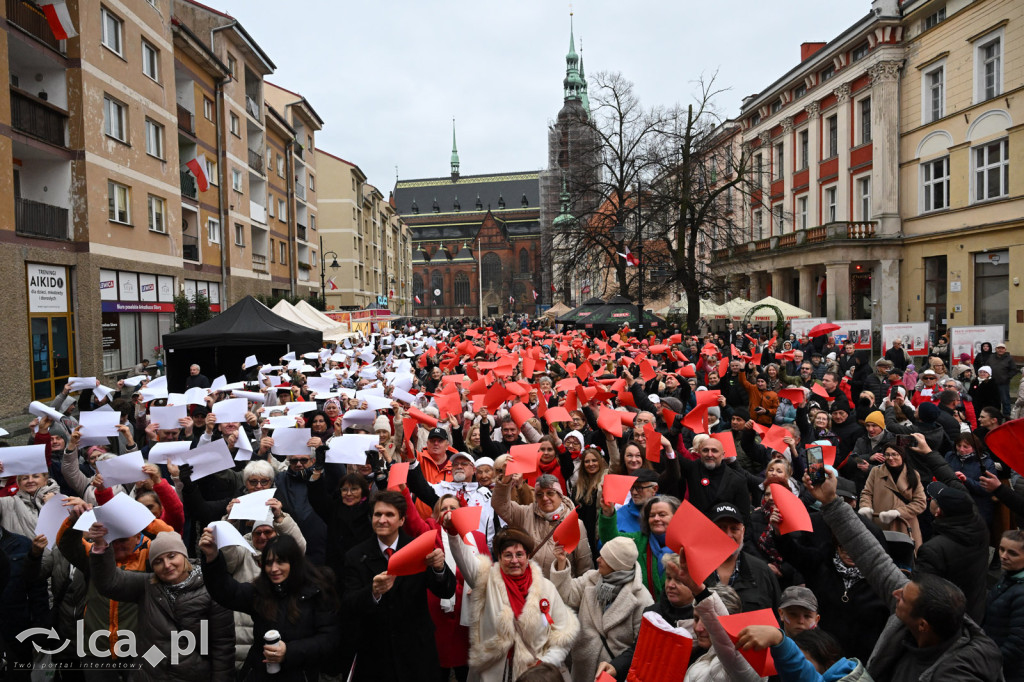Legnica zatańczyła Poloneza dla Niepodległej