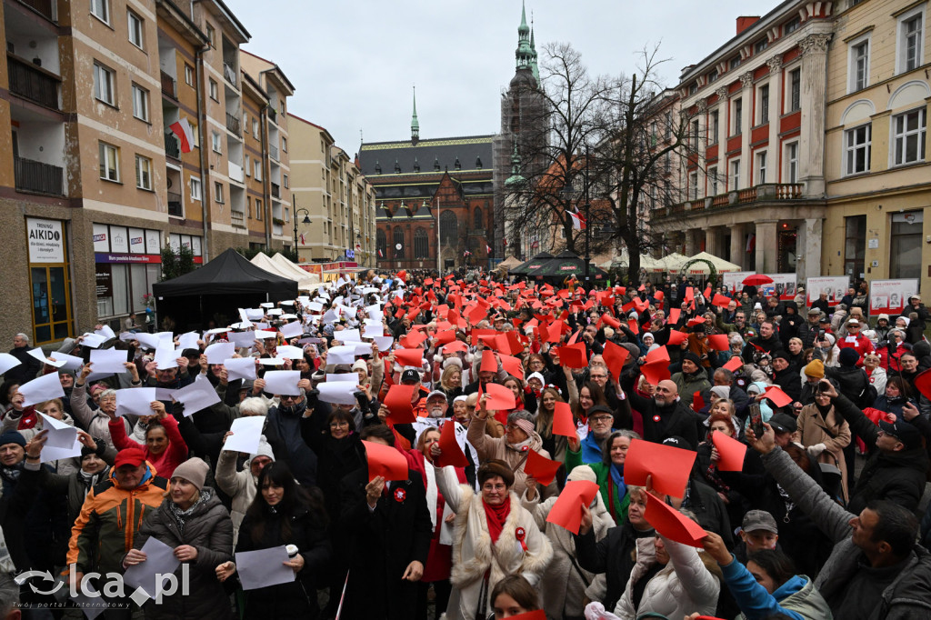Legnica zatańczyła Poloneza dla Niepodległej