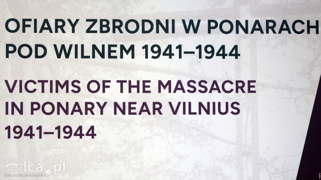 Pamięć o Zbrodni Ponarskiej w legnickim starostwie