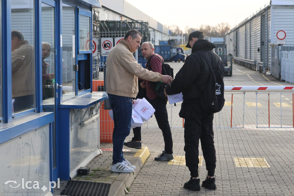 Solidarność wśród pracowników strefy