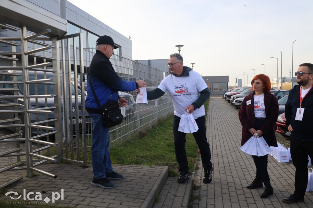 Solidarność wśród pracowników strefy