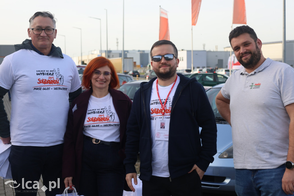 Solidarność wśród pracowników strefy