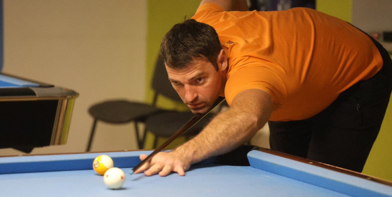 Cybulski mistrzem Mistrzostw Legnicy w bilardzie