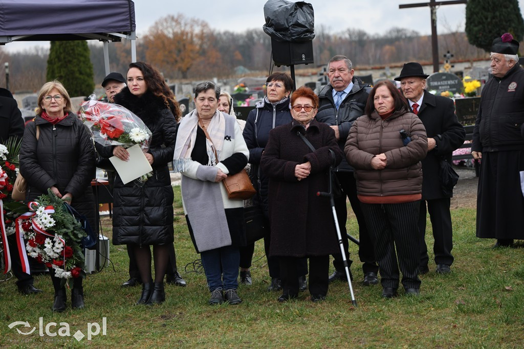 Odsłonięcie tablicy w Szczytnikach nad Kaczawą