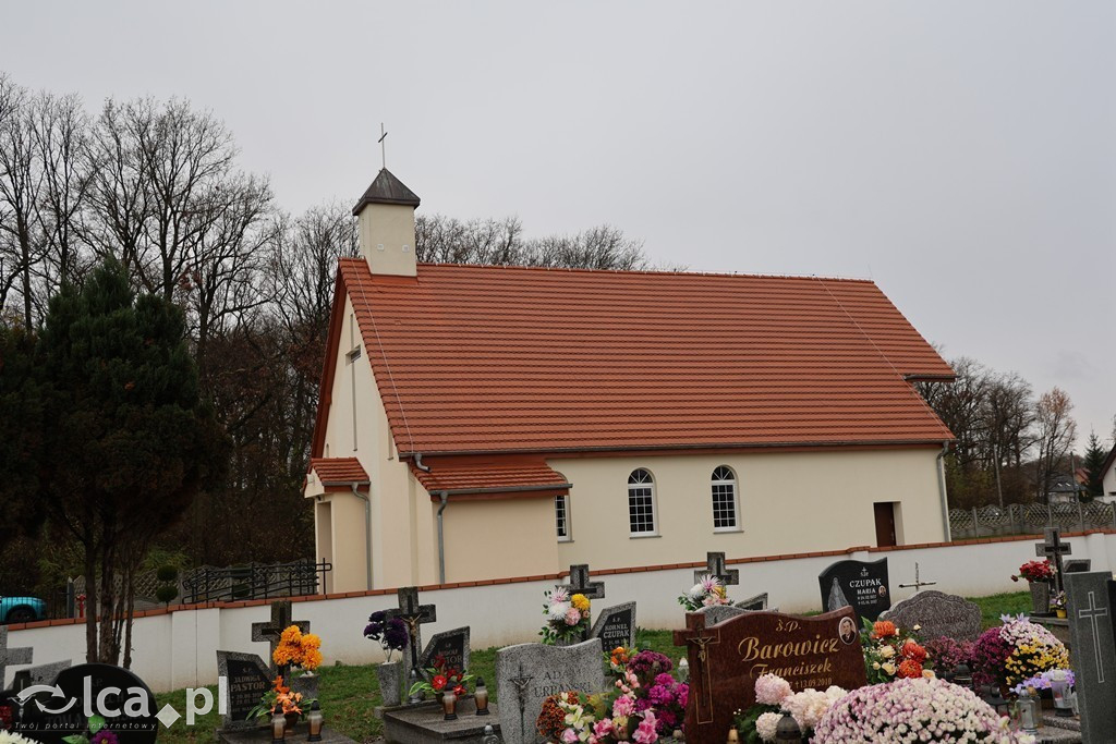 Odsłonięcie tablicy w Szczytnikach nad Kaczawą