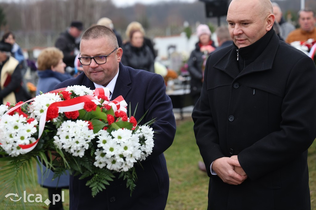 Odsłonięcie tablicy w Szczytnikach nad Kaczawą