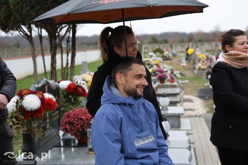 Odsłonięcie tablicy w Szczytnikach nad Kaczawą