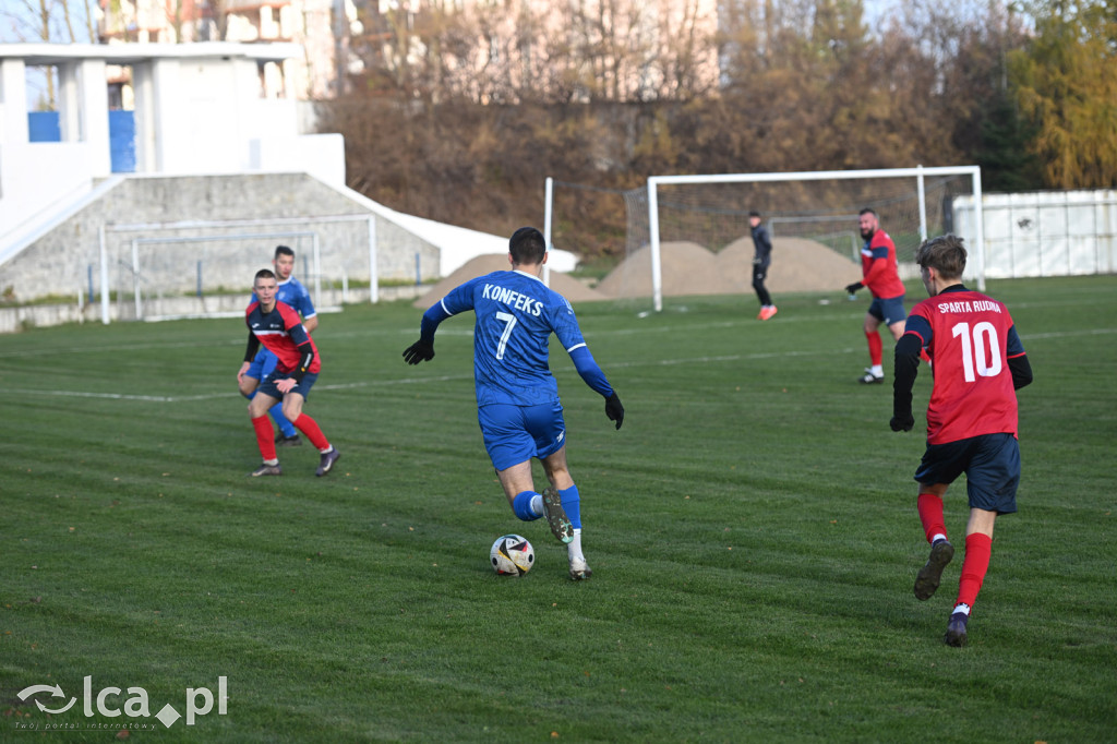 Konfeks Legnica pewnie wygrywa ze Spartą Rudna