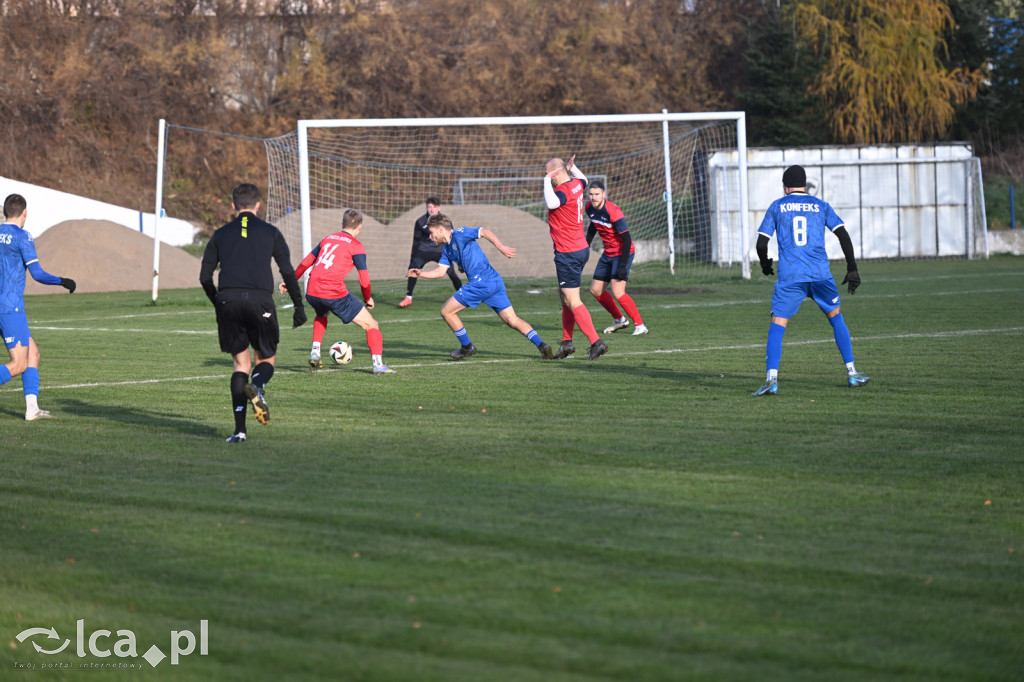 Konfeks Legnica pewnie wygrywa ze Spartą Rudna