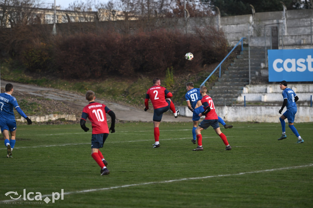 Konfeks Legnica pewnie wygrywa ze Spartą Rudna