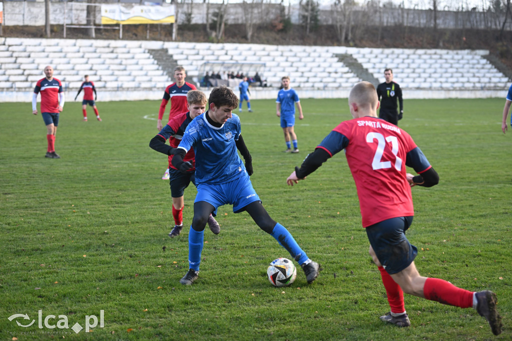 Konfeks Legnica pewnie wygrywa ze Spartą Rudna