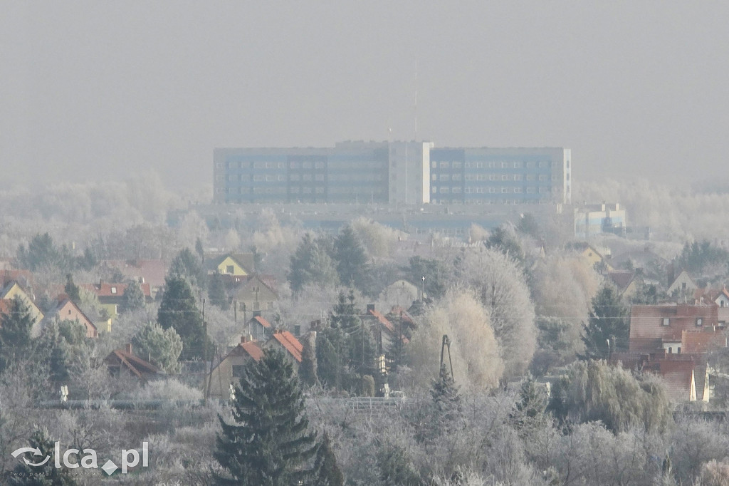 Pierwsze oznaki zimy w Legnicy