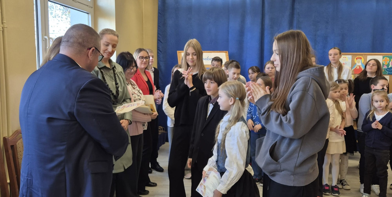 Uroczyste podsumowanie szkolnego konkursu