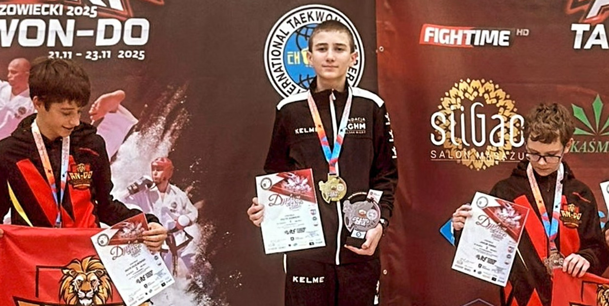 Zawodnicy LKT Legnica z medalami Grand Prix Polski