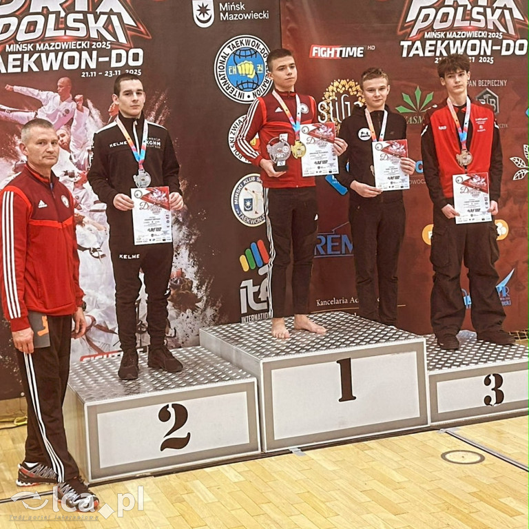 Zawodnicy LKT Legnica z medalami Grand Prix Polski