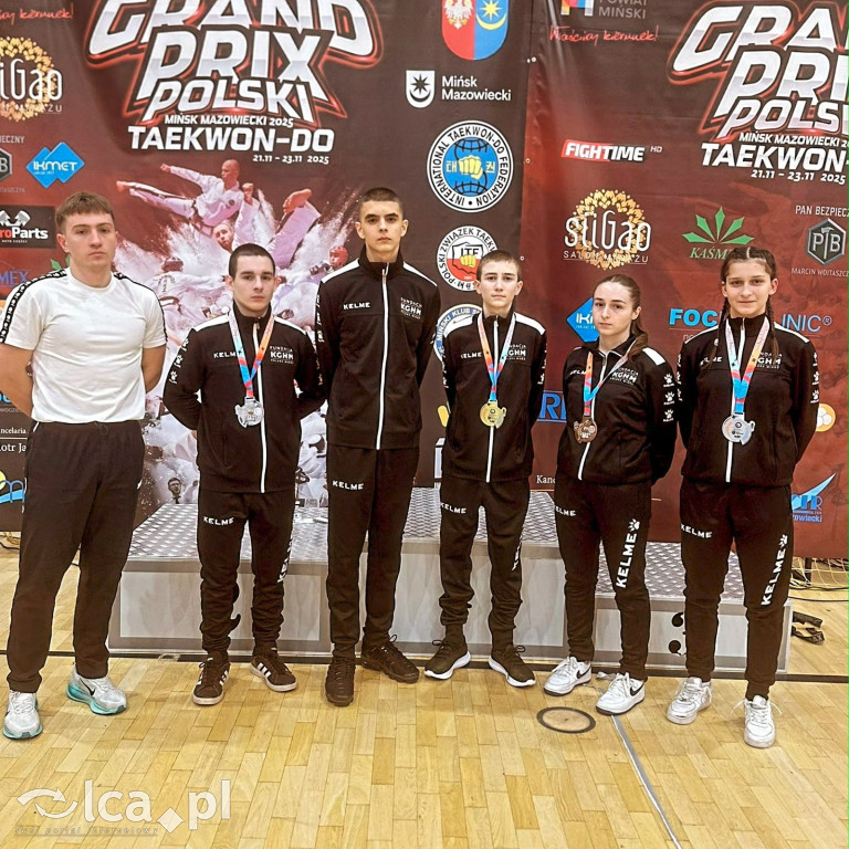Zawodnicy LKT Legnica z medalami Grand Prix Polski