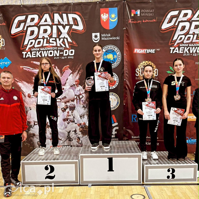 Zawodnicy LKT Legnica z medalami Grand Prix Polski