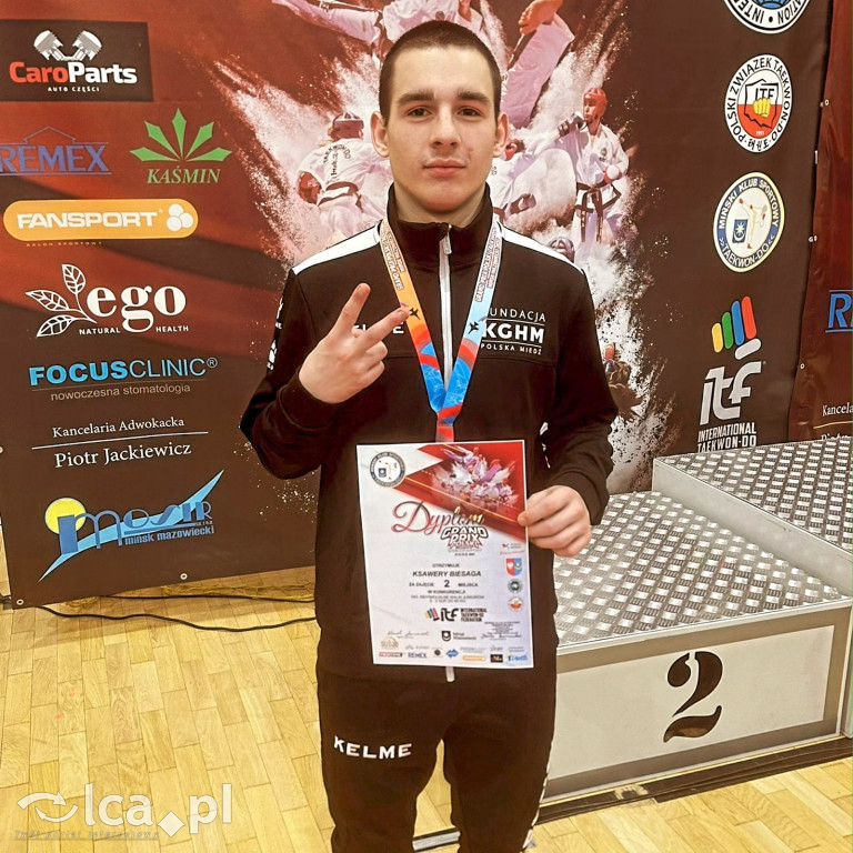 Zawodnicy LKT Legnica z medalami Grand Prix Polski