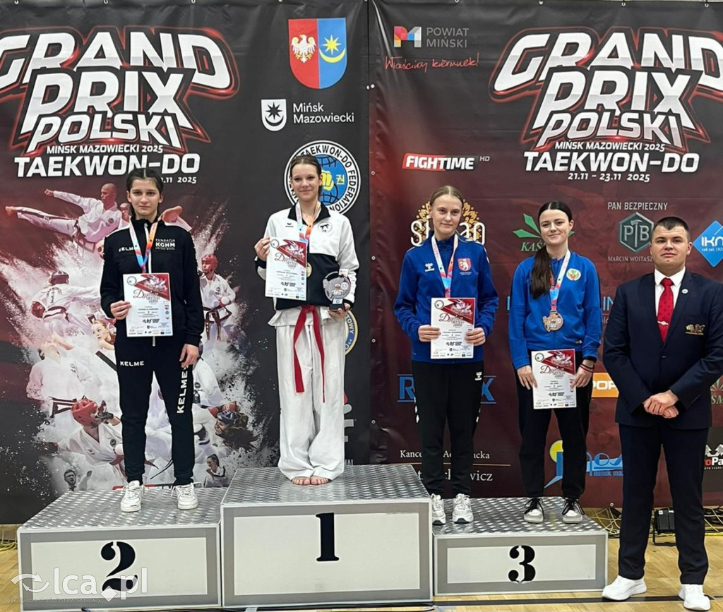 Zawodnicy LKT Legnica z medalami Grand Prix Polski