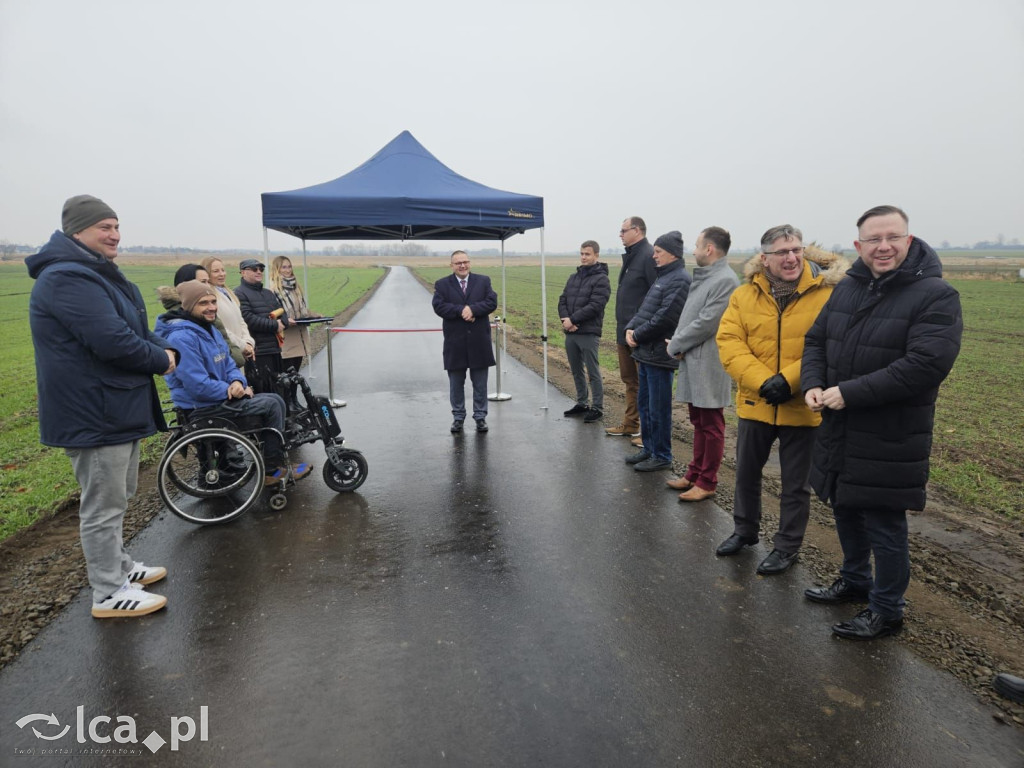 Nowa nawierzchnia między Kunicami a Spaloną