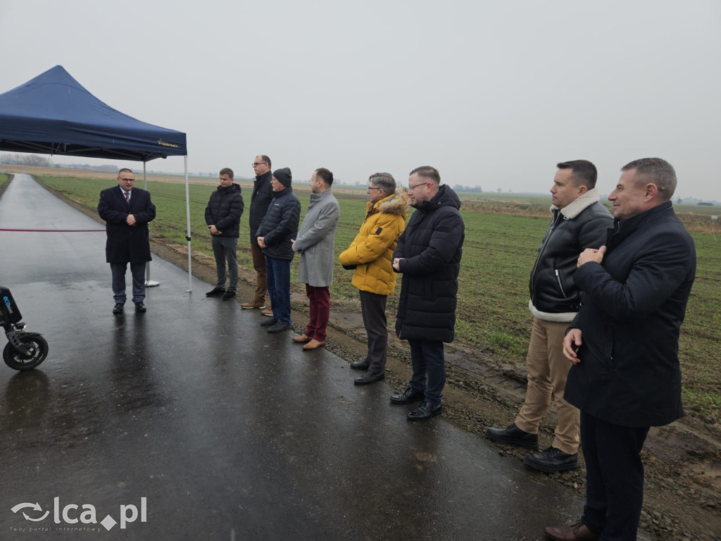 Nowa nawierzchnia między Kunicami a Spaloną