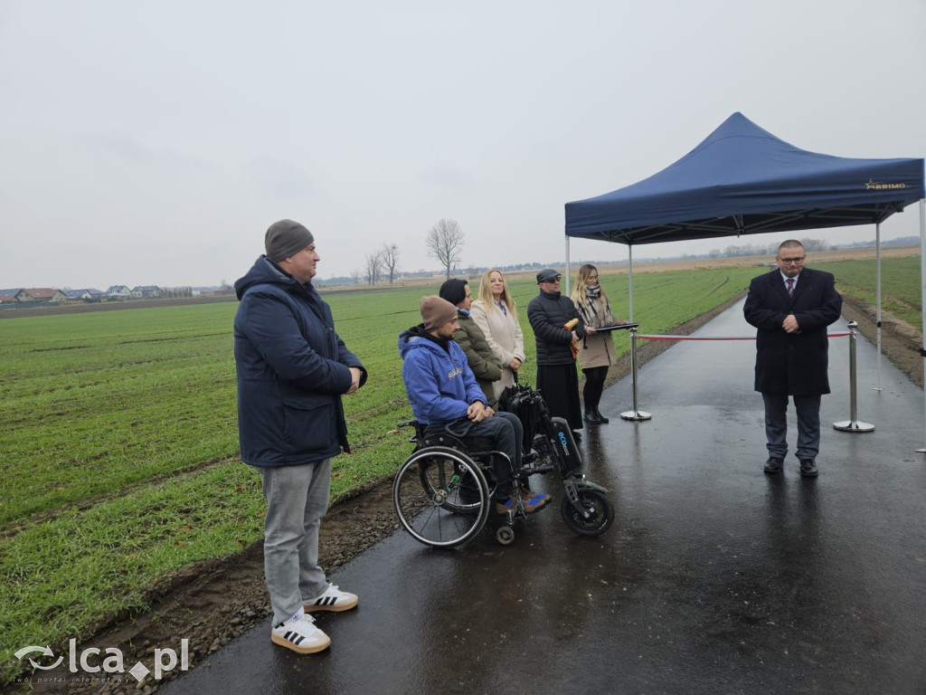 Nowa nawierzchnia między Kunicami a Spaloną