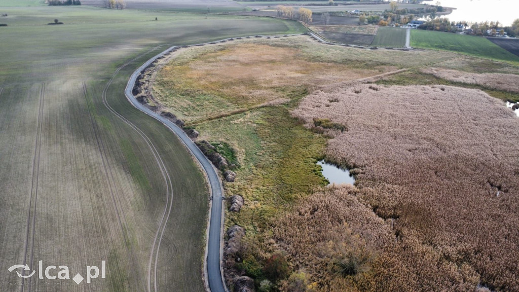 Nowa nawierzchnia między Kunicami a Spaloną