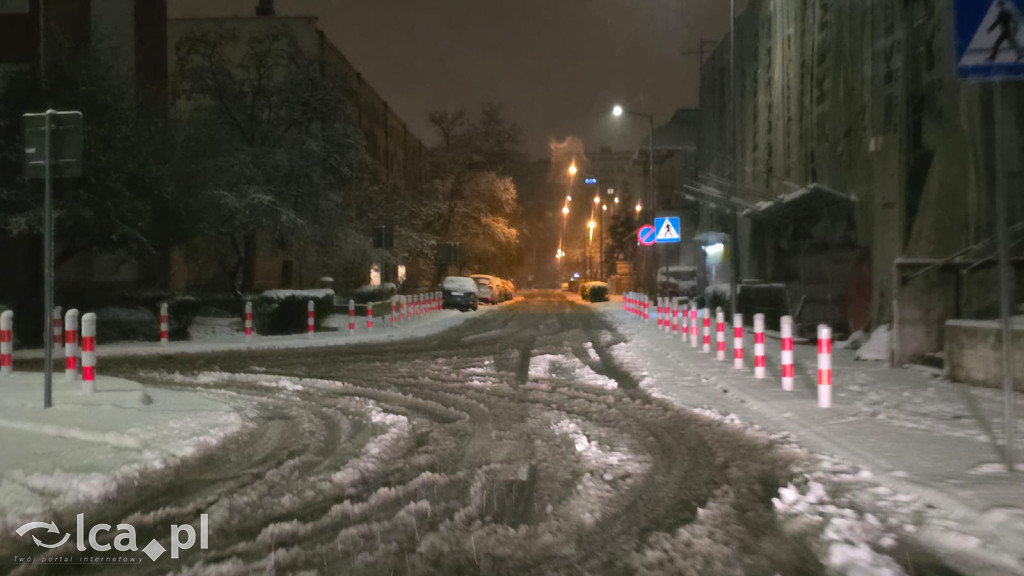 Tak wyglądały rano legnickie ulice