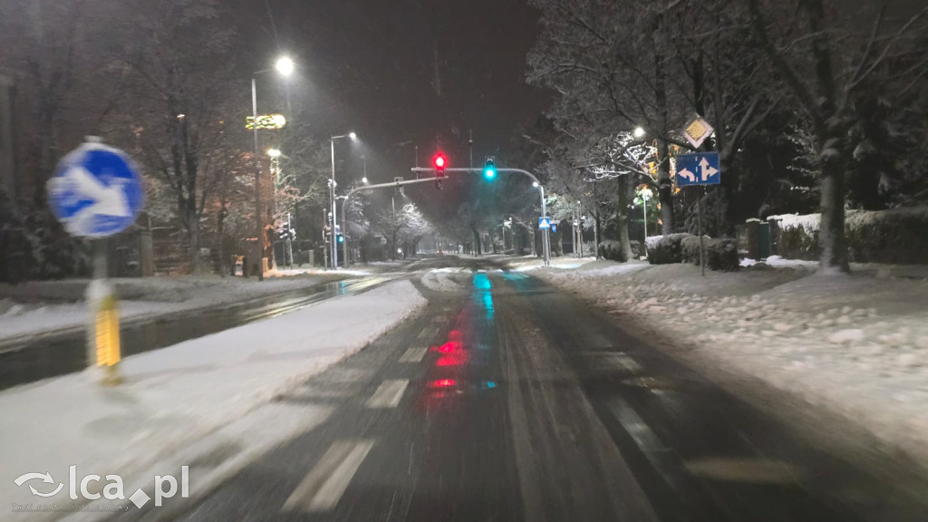Tak wyglądały rano legnickie ulice
