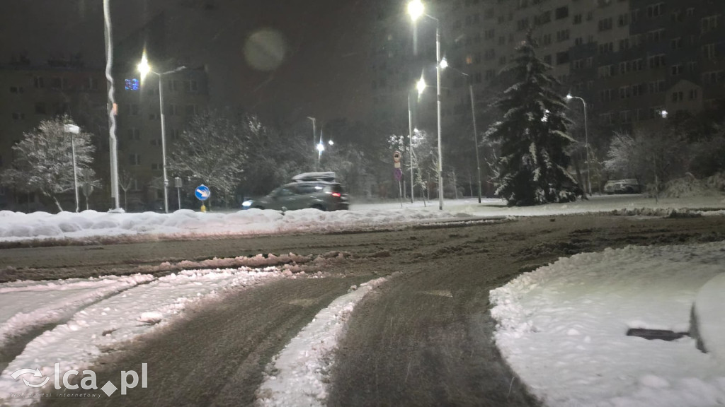Tak wyglądały rano legnickie ulice