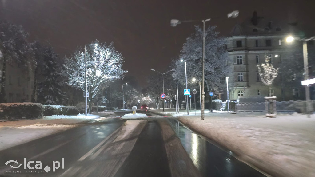 Tak wyglądały rano legnickie ulice