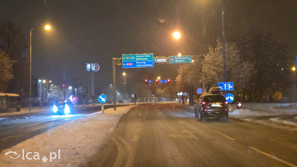 Tak wyglądały rano legnickie ulice