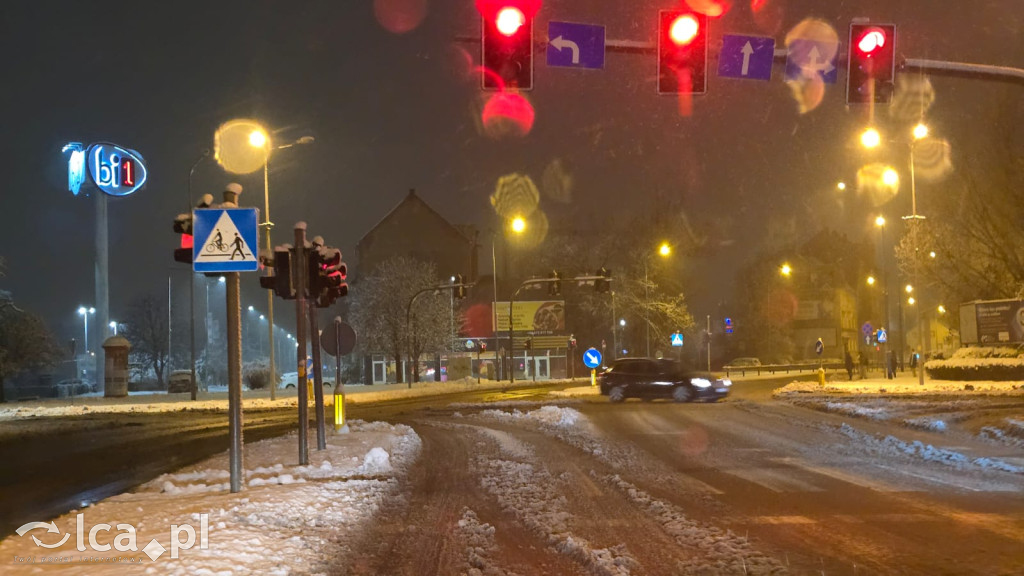 Tak wyglądały rano legnickie ulice