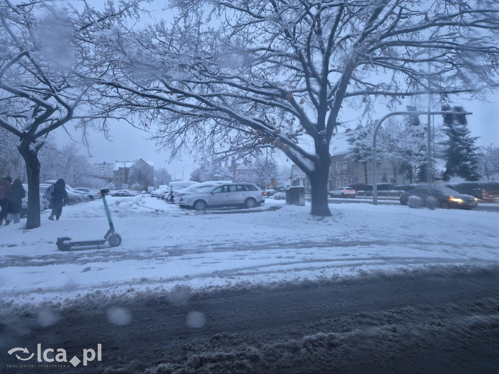 Tak wyglądały rano legnickie ulice