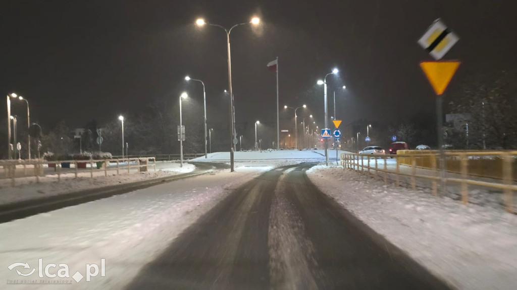 Tak wyglądały rano legnickie ulice