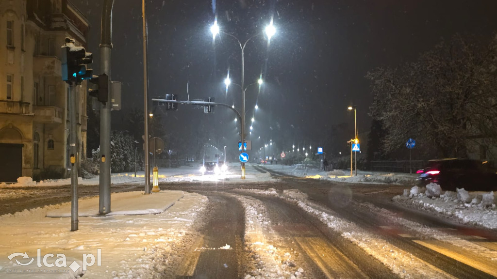Tak wyglądały rano legnickie ulice