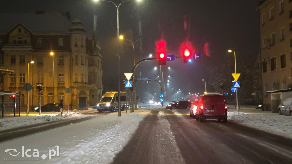Tak wyglądały rano legnickie ulice