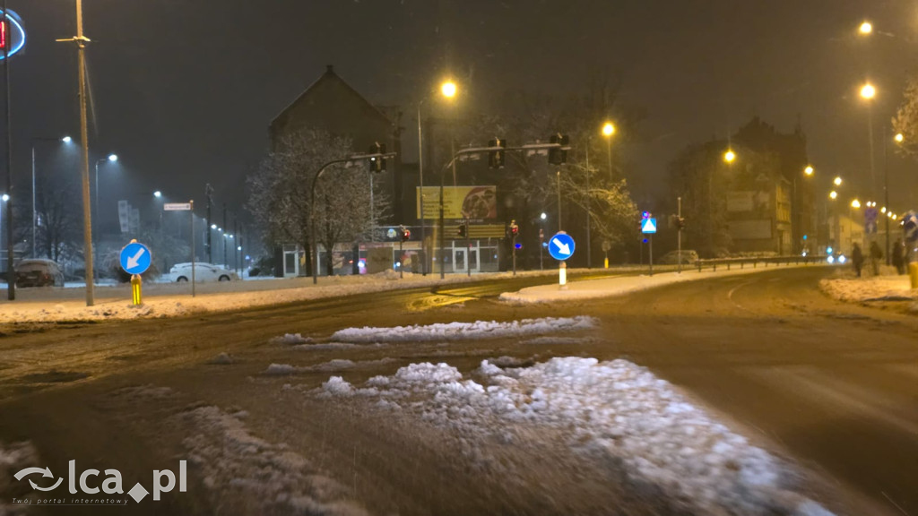 Tak wyglądały rano legnickie ulice