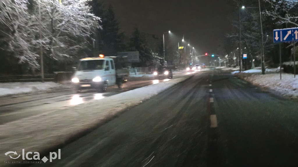 Tak wyglądały rano legnickie ulice