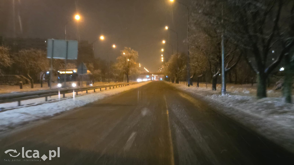 Tak wyglądały rano legnickie ulice