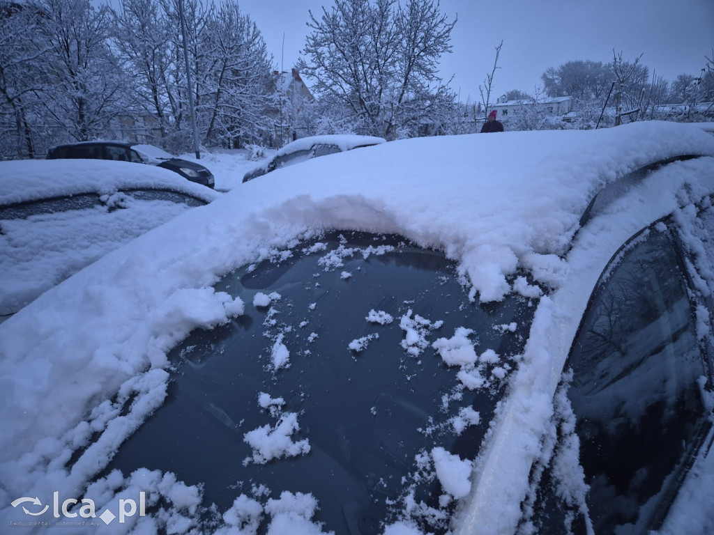 Tak wyglądały rano legnickie ulice
