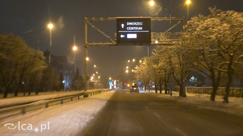 Tak wyglądały rano legnickie ulice
