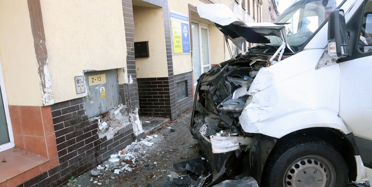 Groźna kolizja na skrzyżowaniu