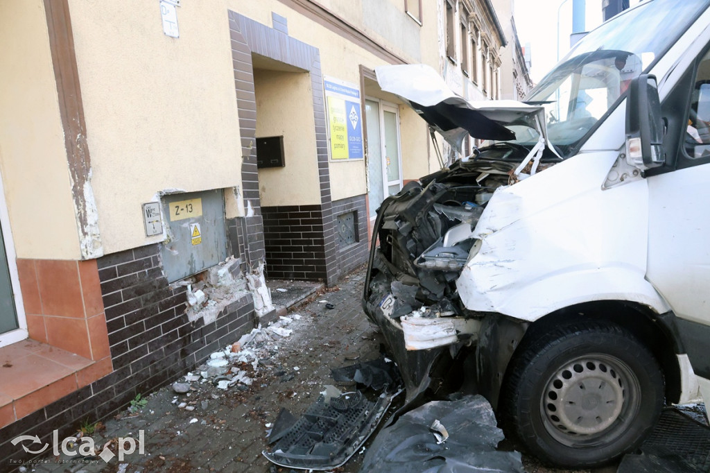 Groźna kolizja na skrzyżowaniu