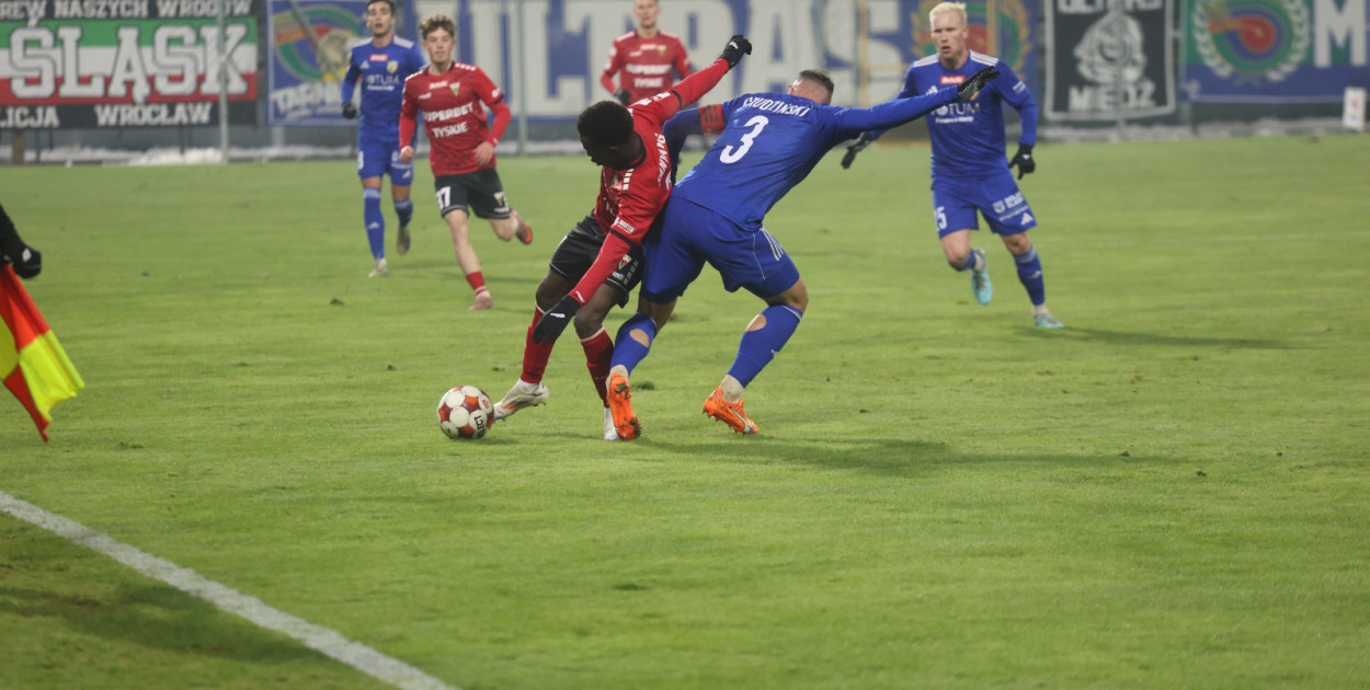 Wysokie zwycięstwo Miedzi nad GKS-em Tychy