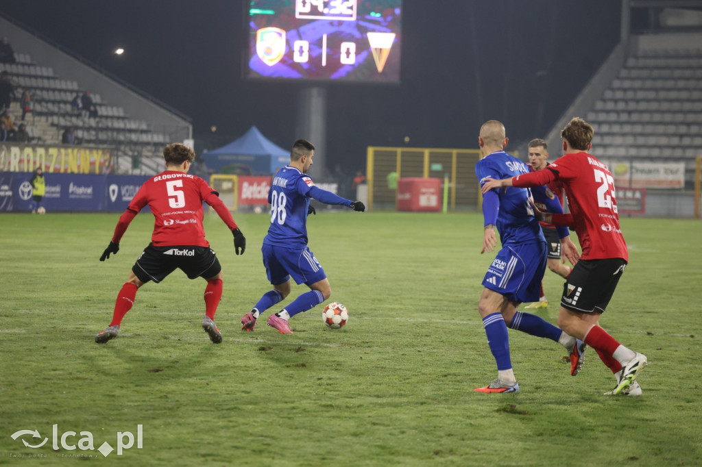 Wysokie zwycięstwo Miedzi nad GKS-em Tychy