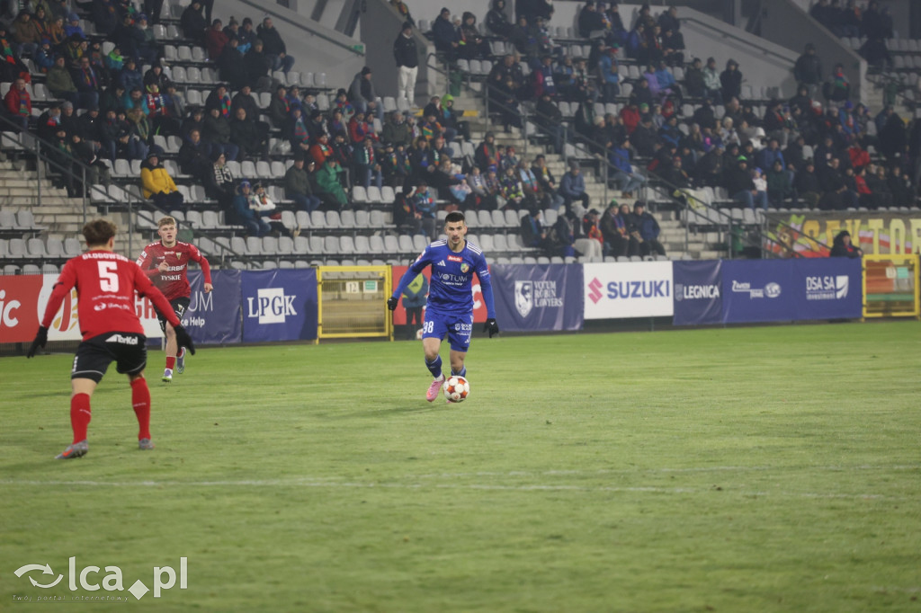 Wysokie zwycięstwo Miedzi nad GKS-em Tychy
